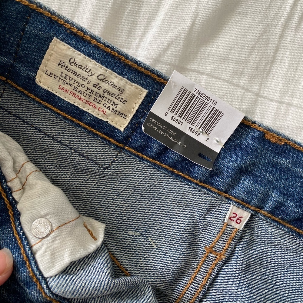 Levi’s High Rise‎ Deconstructed Skirt - Picture 5 of 6